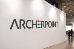 ArcherPoint logo on tradeshow wall