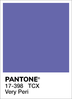 Very Peri Pantone swatch
